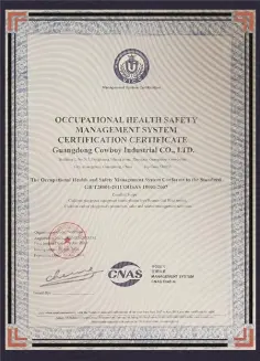 Company Qualifications