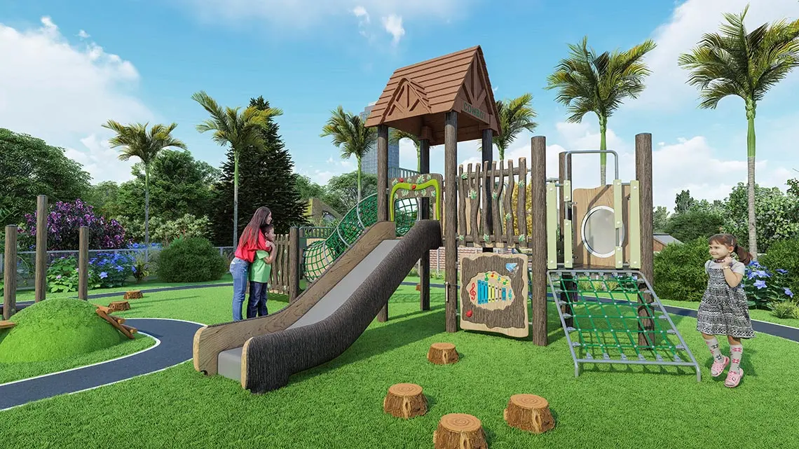 Tree House Themed Park Playground (small-sized)