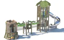 Tree House Themed Park Playground (medium-sized)