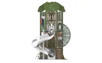 Tree House Themed Park Playground (medium-sized)