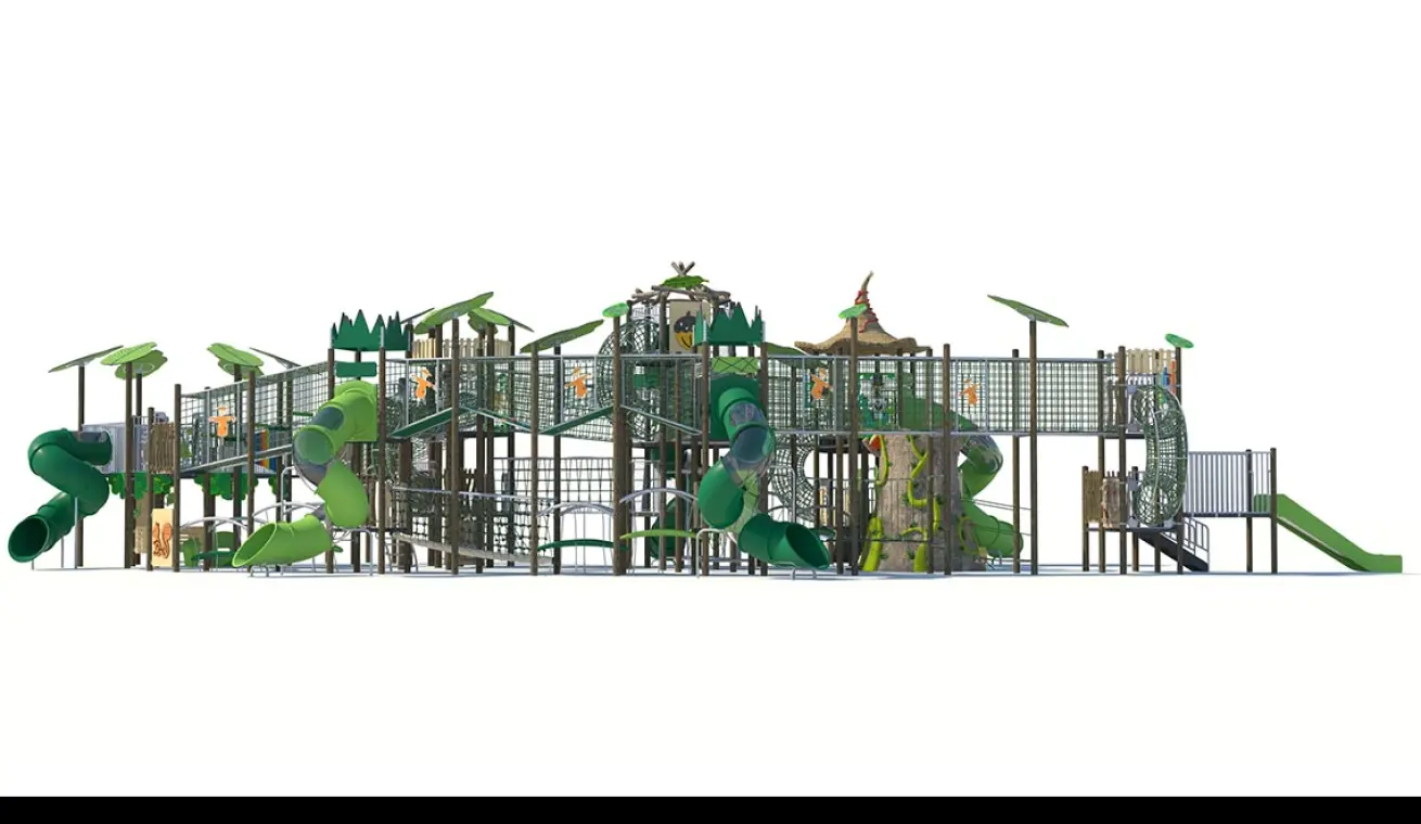 Jungle Crossing Themed Park Playground(large-sized)