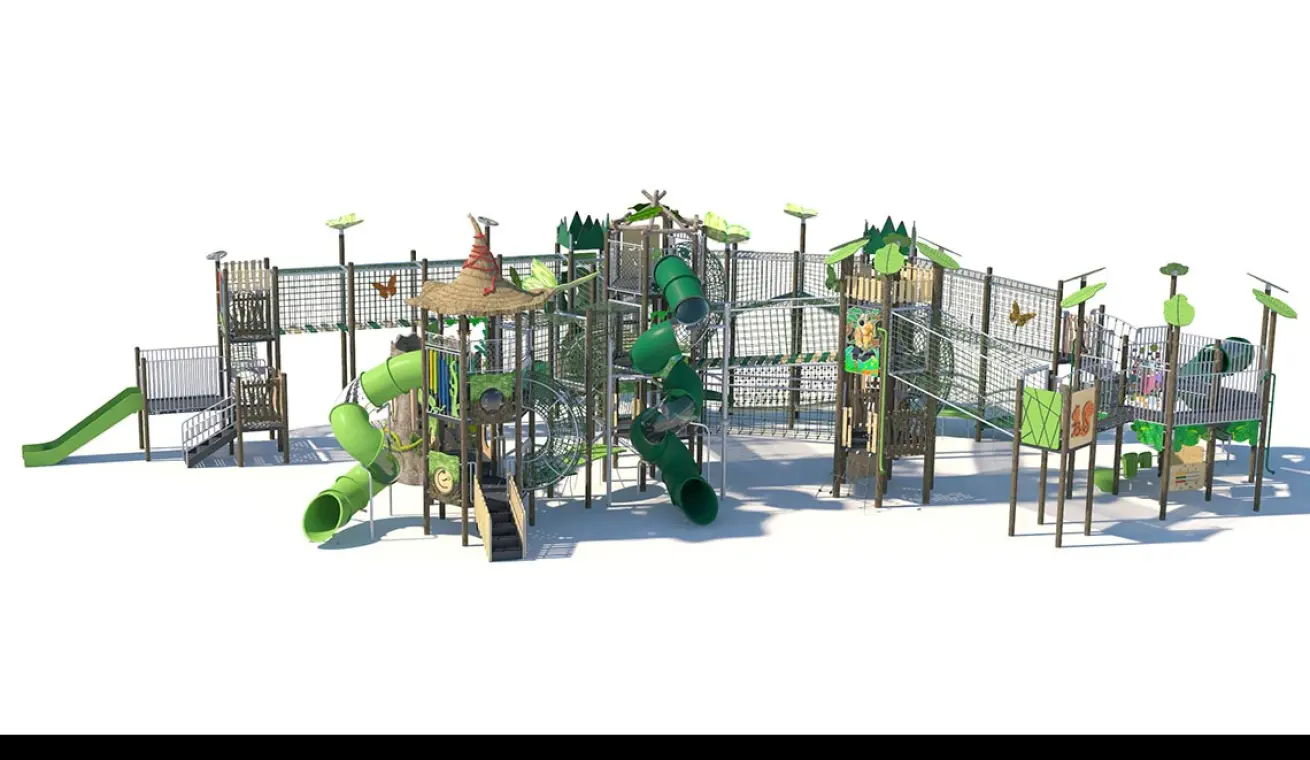 Jungle Crossing Themed Park Playground(large-sized)