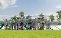 Jungle Crossing Themed Park Playground(large-sized)