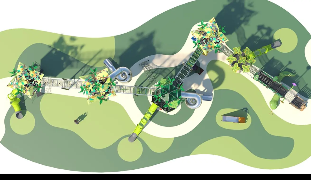 The Wizard of Oz Themed Playground