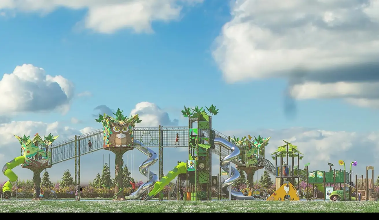 The Wizard of Oz Themed Playground