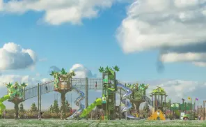 The Wizard of Oz Themed Playground