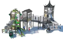 Oriental Landscape Garden Themed Playground