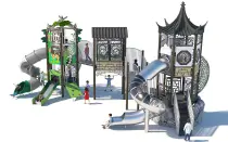 Oriental Landscape Garden Themed Playground