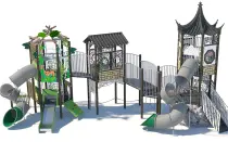 Oriental Landscape Garden Themed Playground