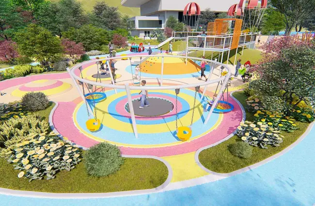What Kinds Of Playground Mats In Outdoor Children’s Playgrounds?