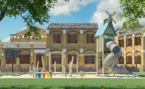 Windmill Themed Park Playground
