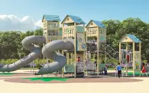 Custom Cherry Blossoms Playground