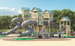 Custom Cherry Blossoms Playground