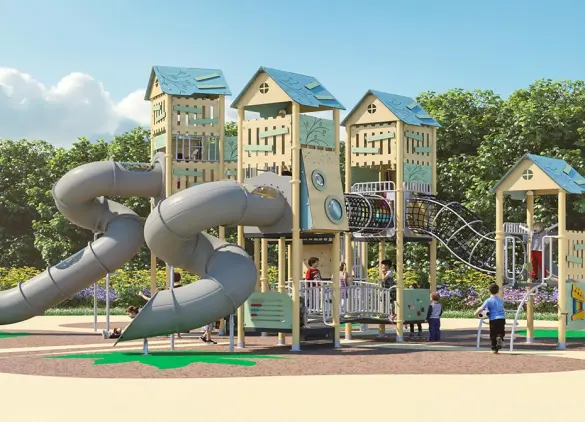 Custom Cherry Blossoms Playground