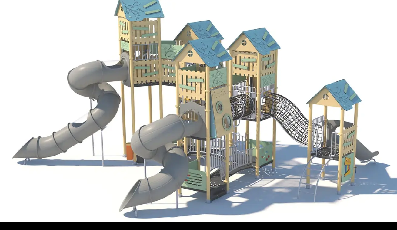 Custom Cherry Blossoms Playground