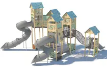 Custom Cherry Blossoms Playground
