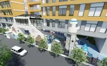 Customized Rocket Tower Playground