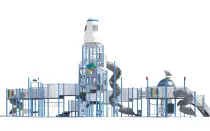 Customized Rocket Tower Playground