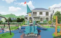 Adventure Castle Playground For Outdoor Parks(small-sized)