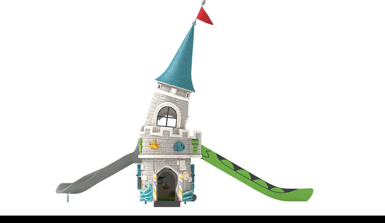Adventure Castle Playground For Outdoor Parks(small-sized)