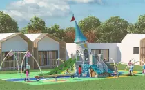 Adventure Castle Playground For Outdoor Parks(small-sized)