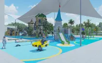 Adventure Castle Outdoor Playground With Customized Design