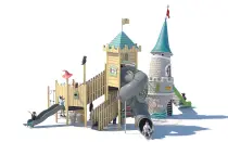 Adventure Castle Outdoor Playground With Customized Design