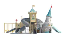 Adventure Castle Outdoor Playground with Expansion Plan