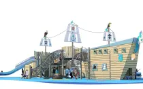 Pirate Ship Playground for Outdoor Parks