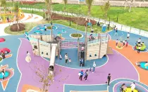Pirate Ship Outdoor Playground With Slide