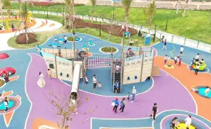 Pirate Ship Outdoor Playground With Slide