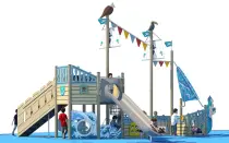 Custom Mini Pirate Ship Outdoor Playground
