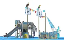 Custom Mini Pirate Ship Outdoor Playground