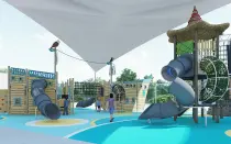 Pirate Ship Outdoor Playground With Mystery
