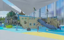 Pirate Ship Outdoor Playground With Mystery