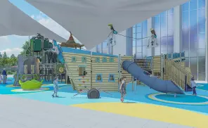 Pirate Ship Outdoor Playground With Mystery