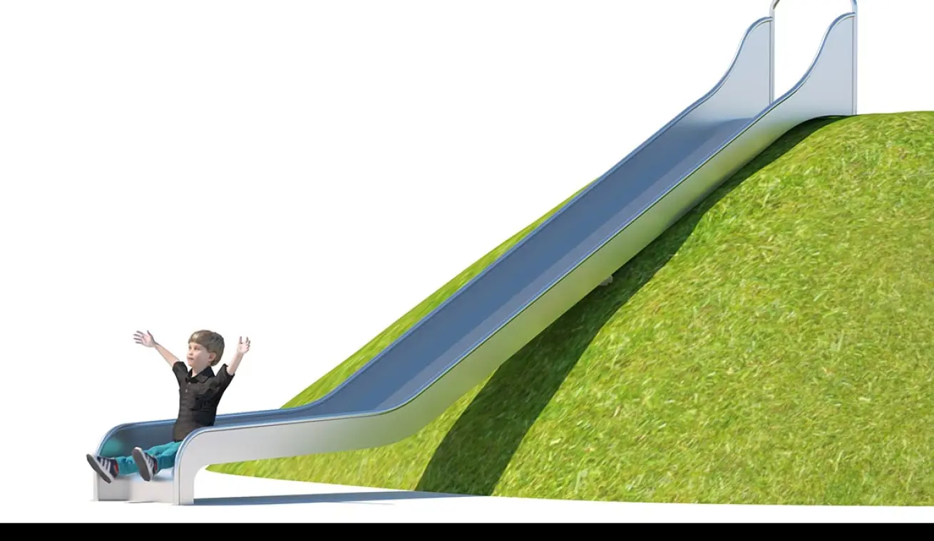 Standard Stainless Steel Slide for Outdoor Parks