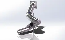 Standard Stainless Steel Slide for Outdoor Parks