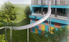 Custom Stainless Steel Slide For DANYANG(Korea Bizwire)