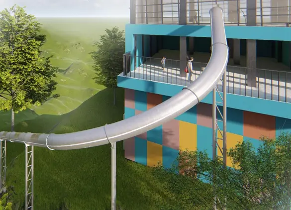 Custom Stainless Steel Slide For DANYANG(Korea Bizwire)