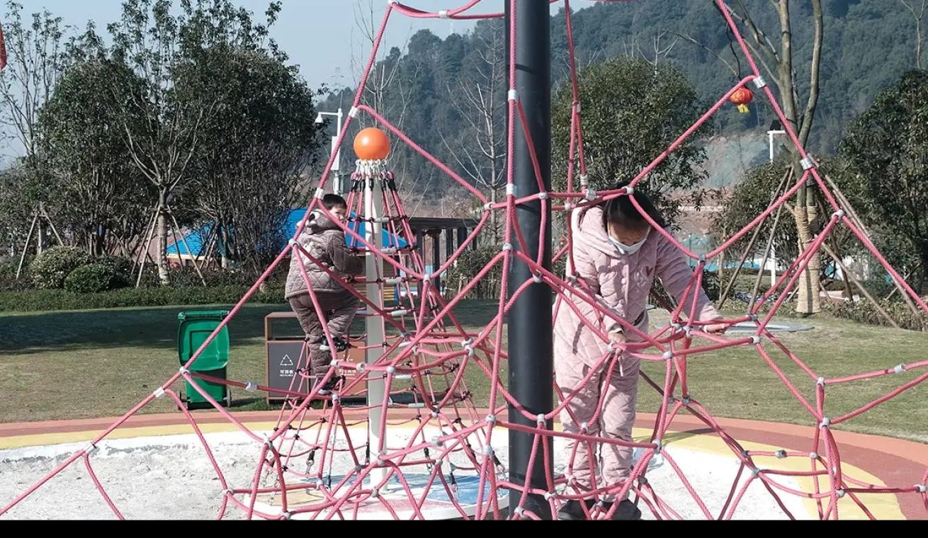Starfish Climbing Net For Outdoor Playground