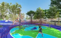 Combination Climbing Net For Outdoor Playground