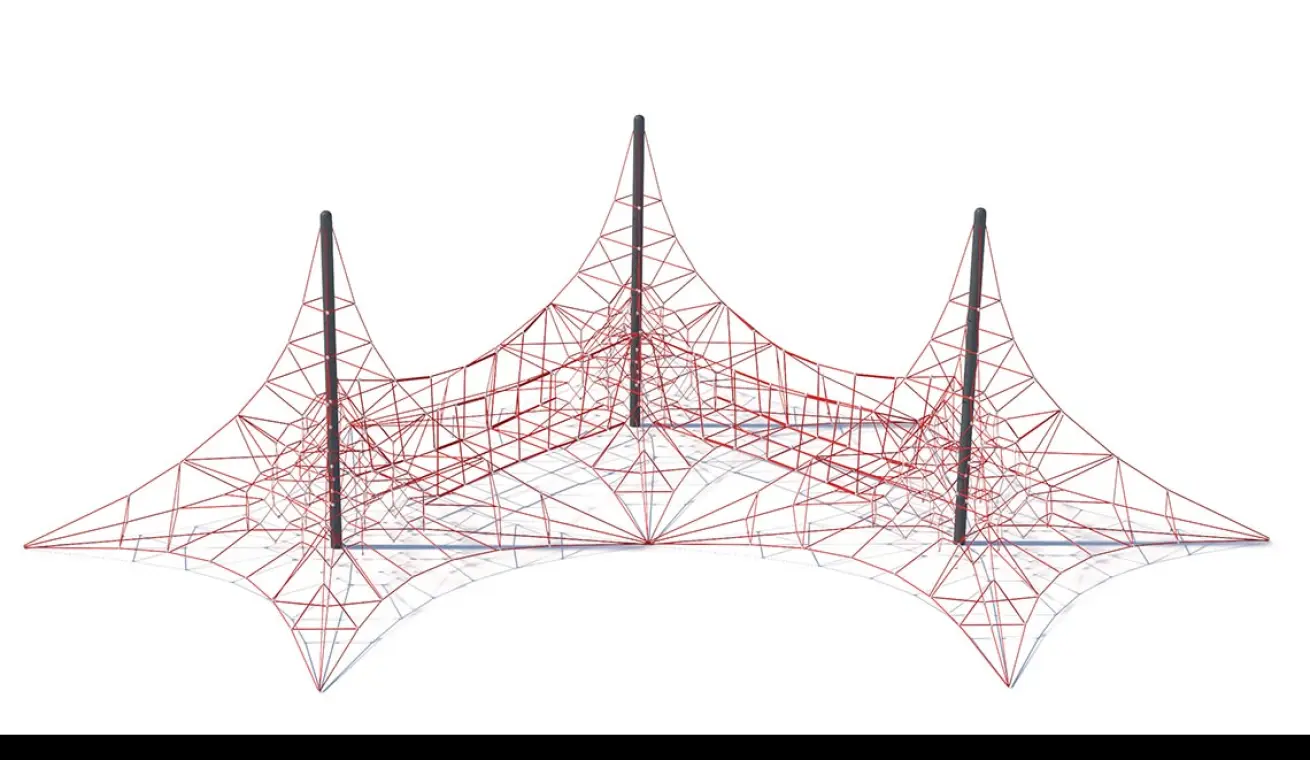 Combination Climbing Net For Outdoor Playground