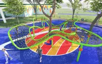 Ultra-Large Climbing Net For Outdoor Playground