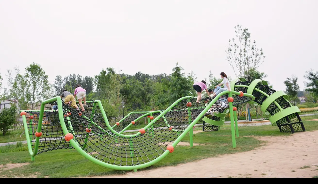 Ultra-Large Climbing Net For Outdoor Playground