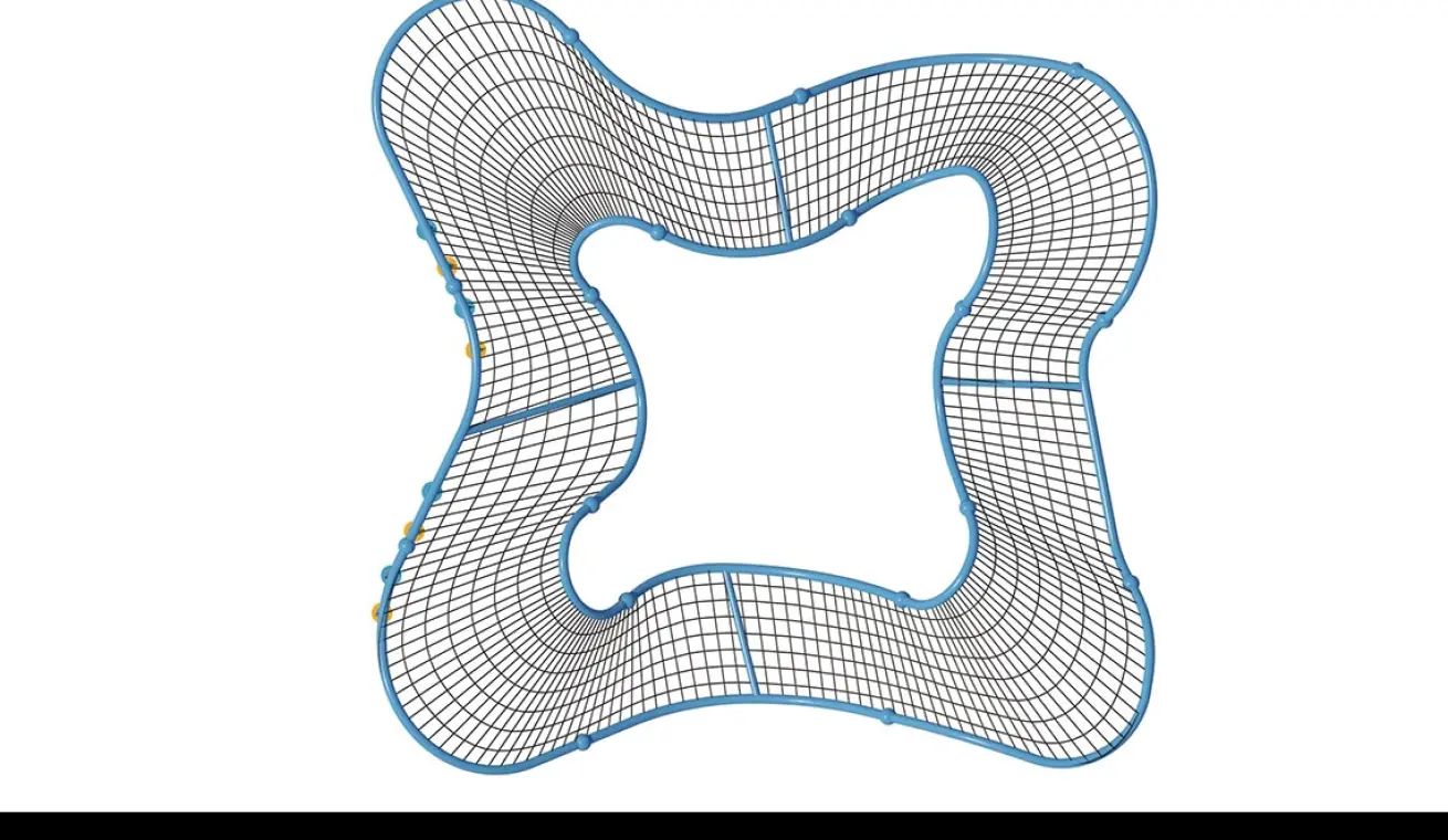 Ultra-Large Climbing Net For Outdoor Playground