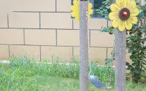 Sunflower Single Swing For Outdoor Playground