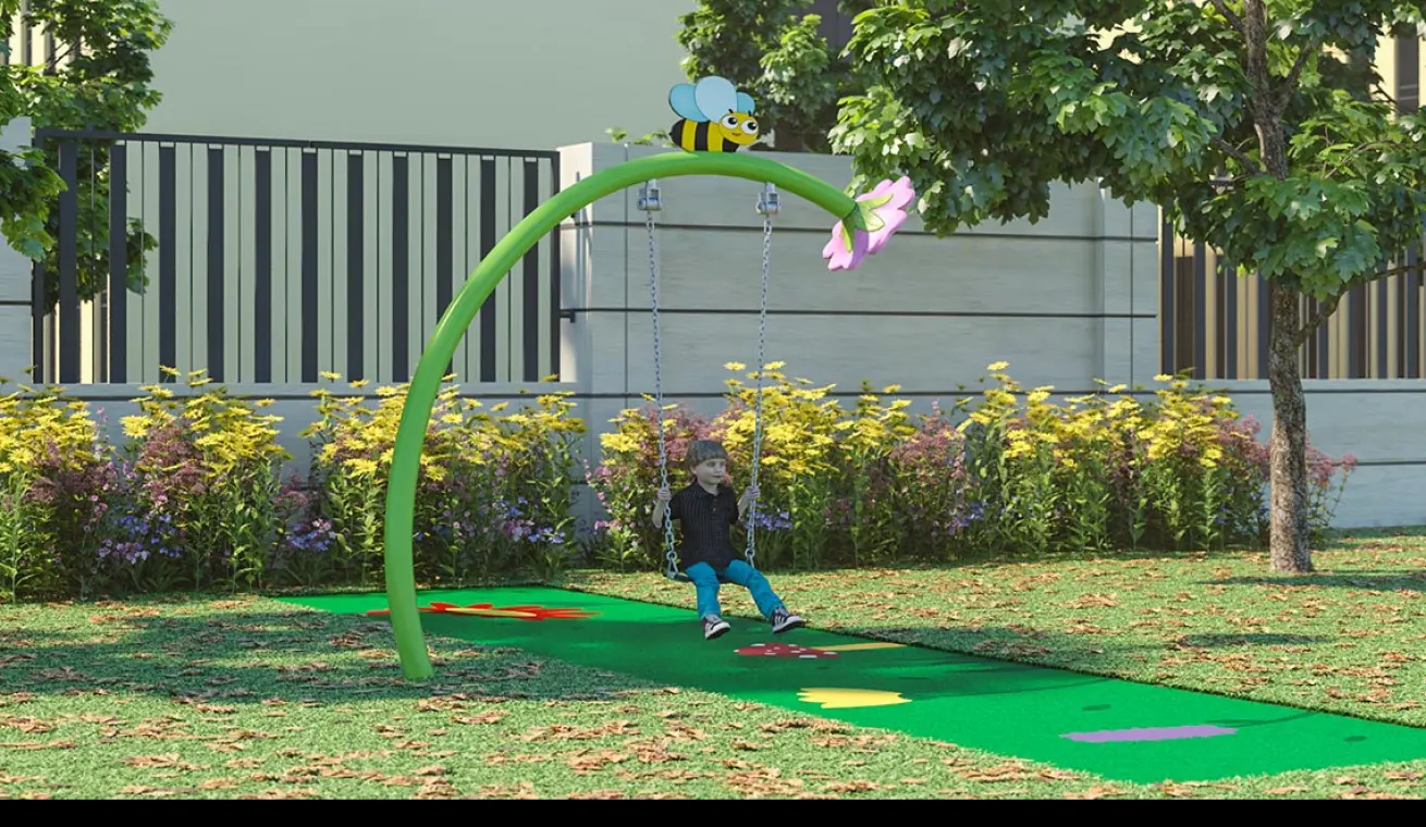 Simus Single Swing For Outdoor Playground