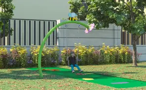 Simus Single Swing For Outdoor Playground
