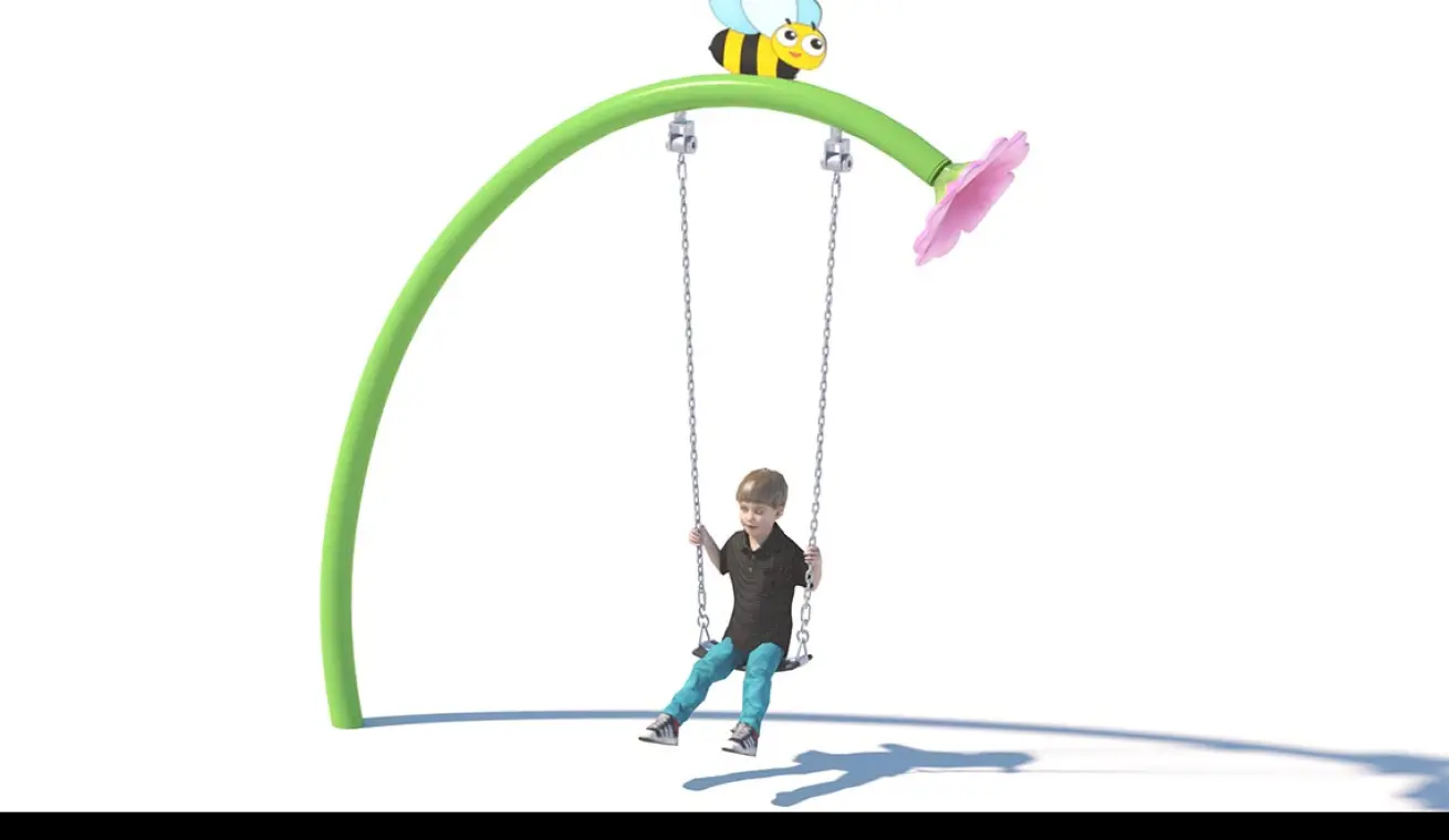 Simus Single Swing For Outdoor Playground